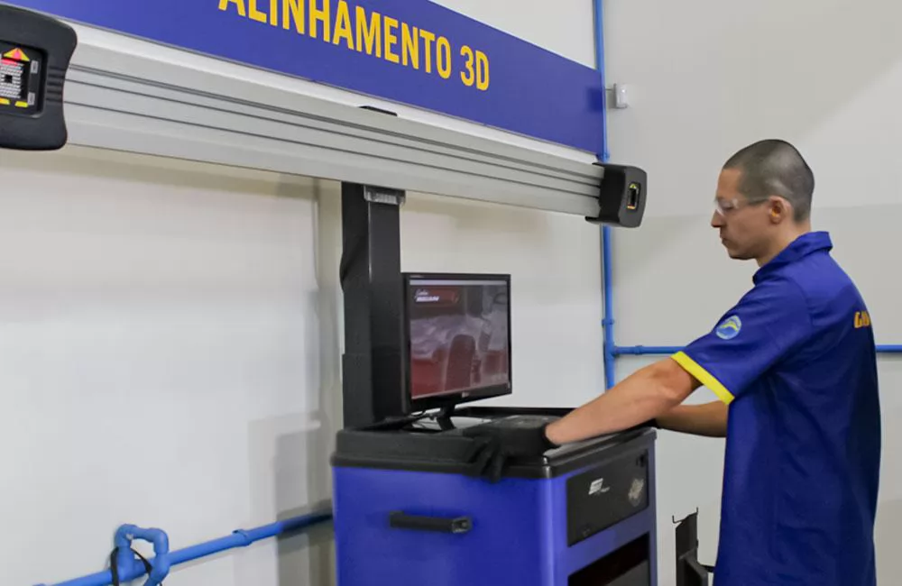 Alinhamento 3D Menezes Pneus