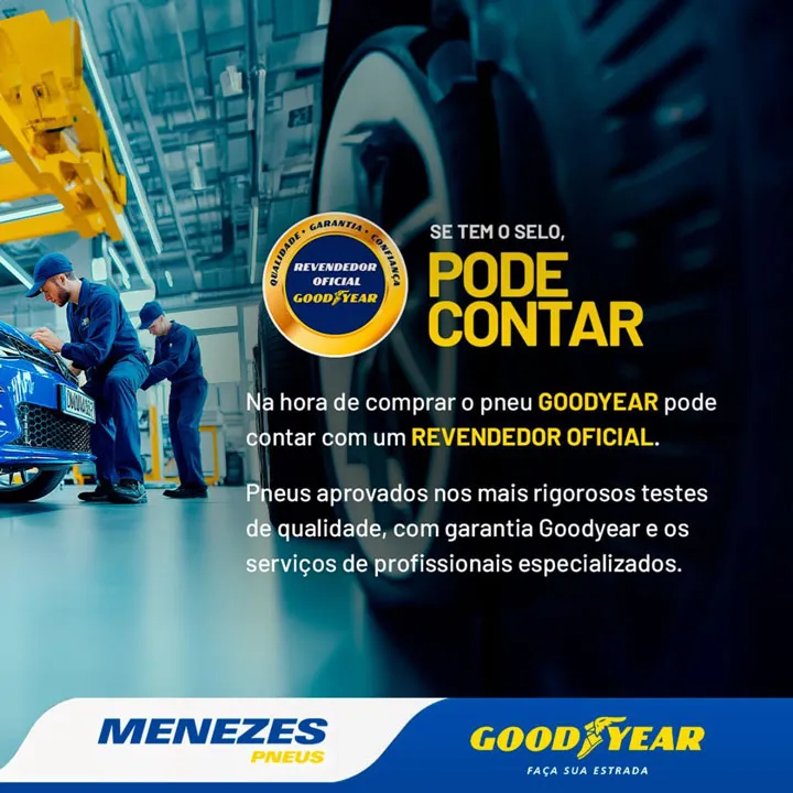 Revendedor autorizado Goodyear Menezes Pneus