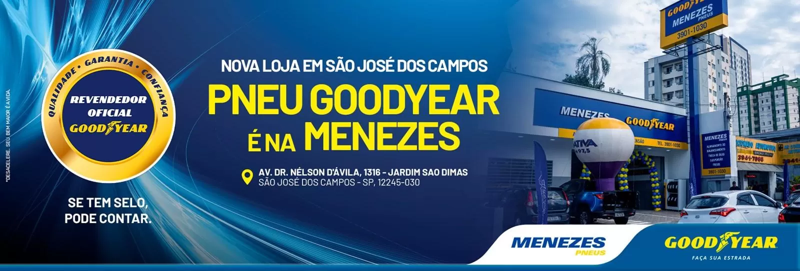 Nova Loja Menezes Pneus